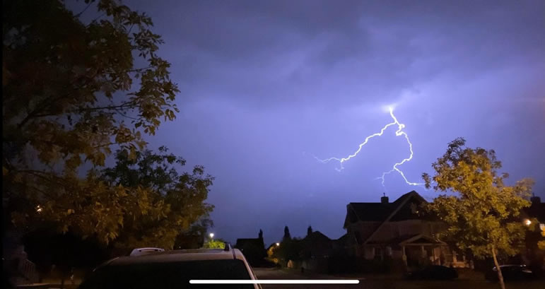 Scott Lummer, amateur meteorologist