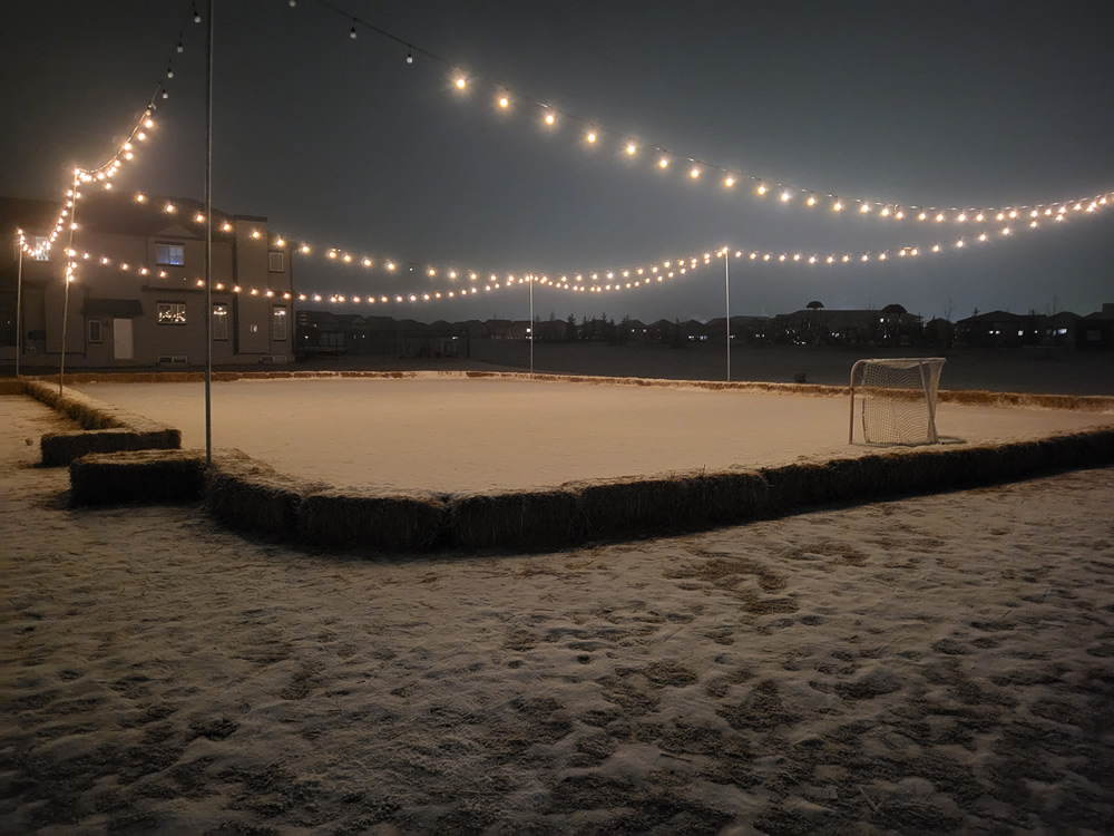 Walker community ice rink, Edmonton