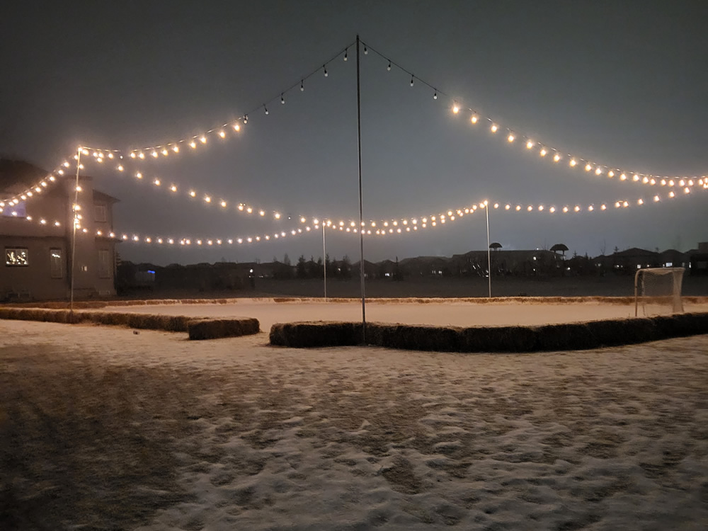 Walker community ice rink, Edmonton